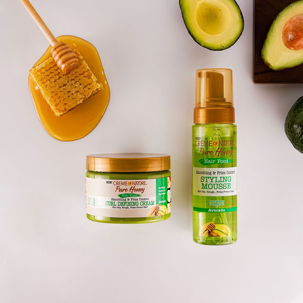 Pena za oblikovanje las Pure Honey Smoothing & Frizz Control Pene za lase