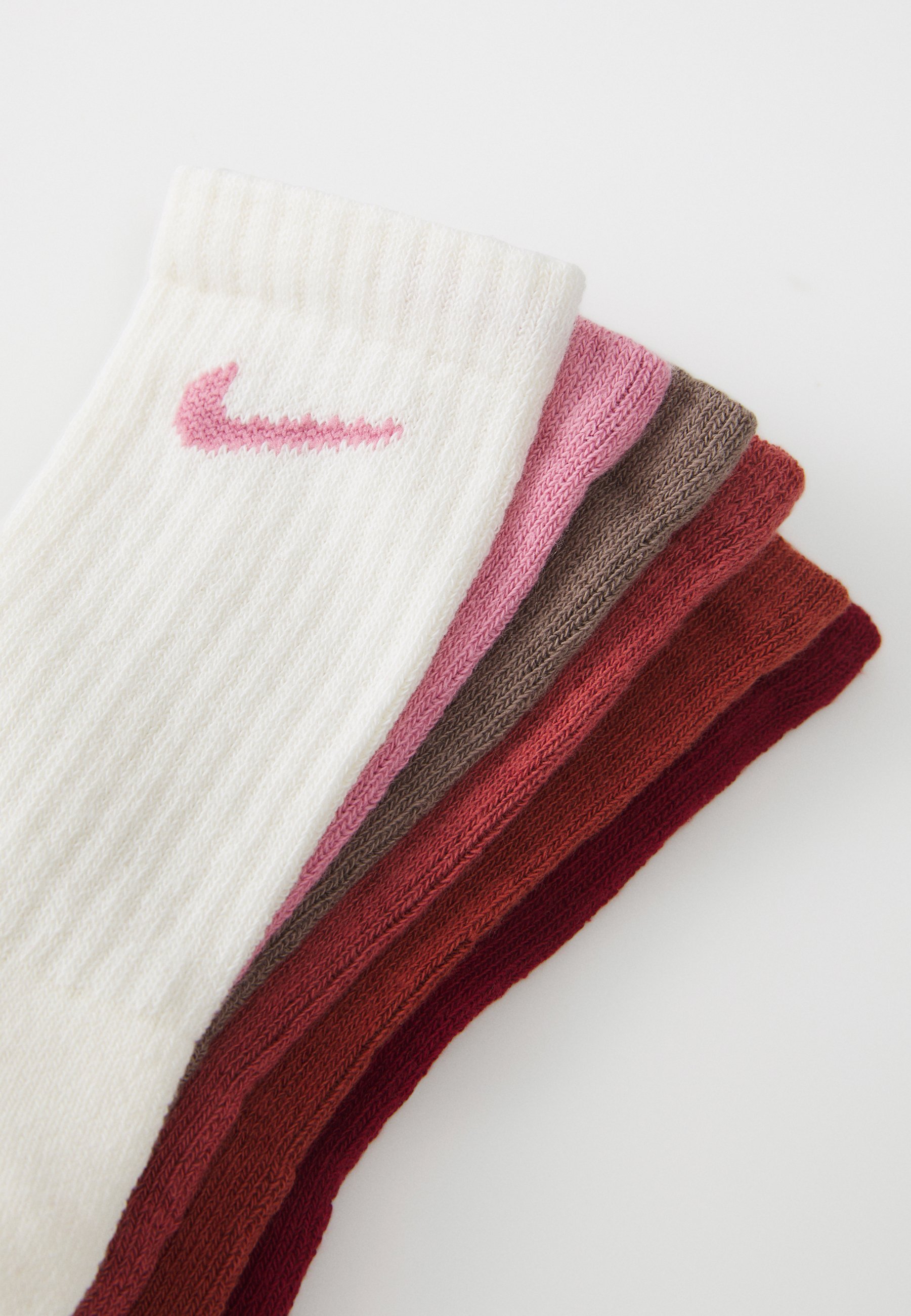 Nike Sportswear BASIC CREW UNISEX 6-PACK - Sokken - elemental pink