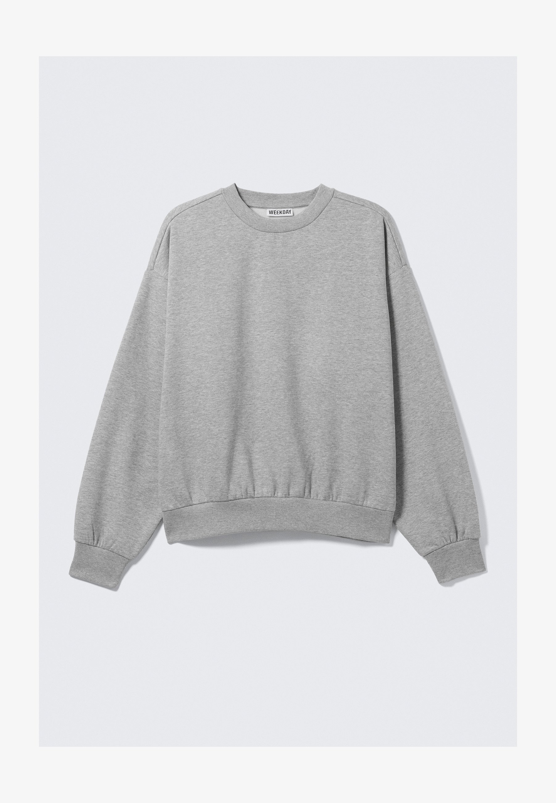 Weekday LOOSE - Sweatshirt - grijs gemêleerd