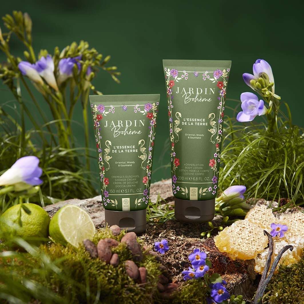 Jardin Bohème Gel za tuširanje Natural Fragrances L'Essence de la Terre krema za tuširanje - 150 ml