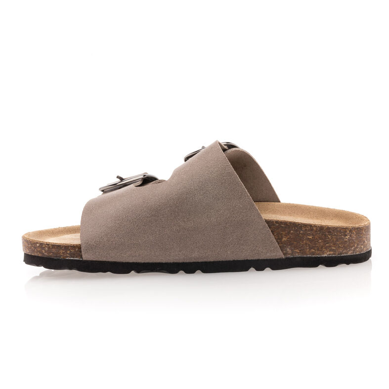 Sandali da donna marroni / Scarpe aperte in punta