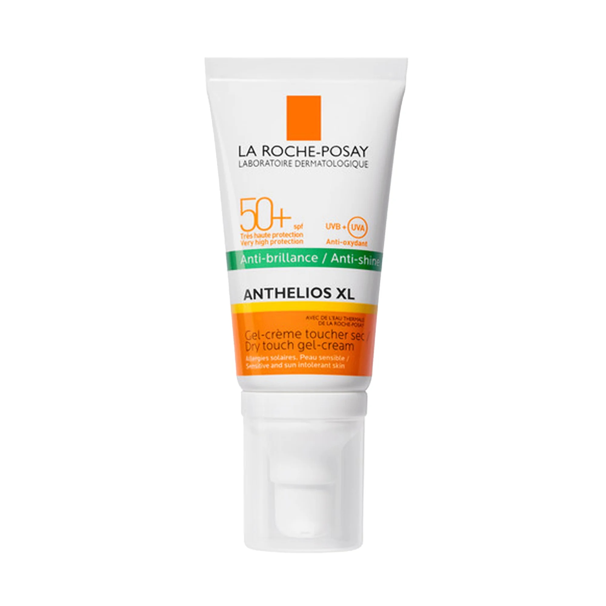 LA ROCHE POSAY La Roche Posay Anthelios protetor solar em gel para o rosto XL FPS 50+ 50 ml Toque seco para controlar o brilho da pele