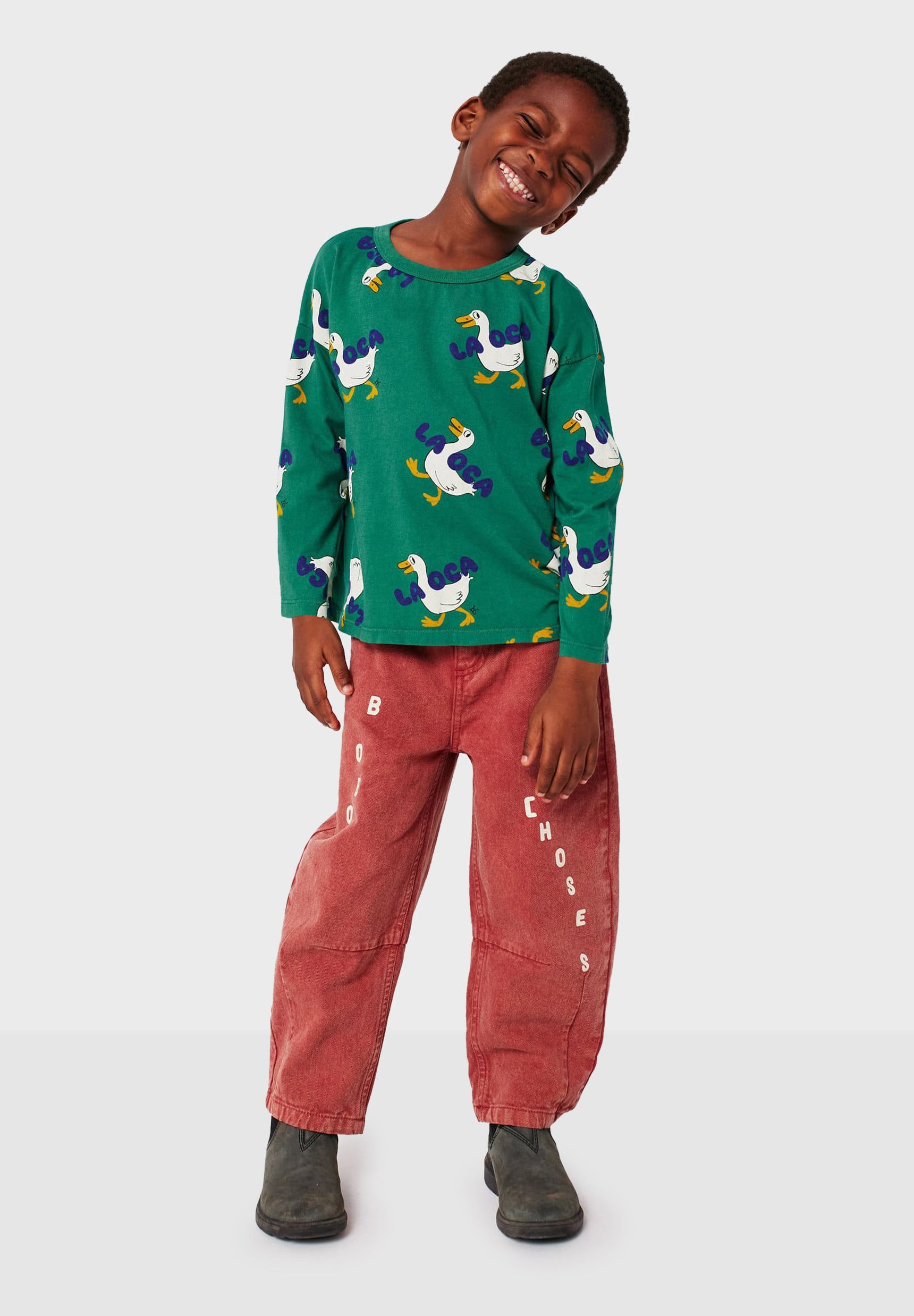 Bobo Choses LENGHT LA OCA UNISEX - Top met lange mouwen - groen