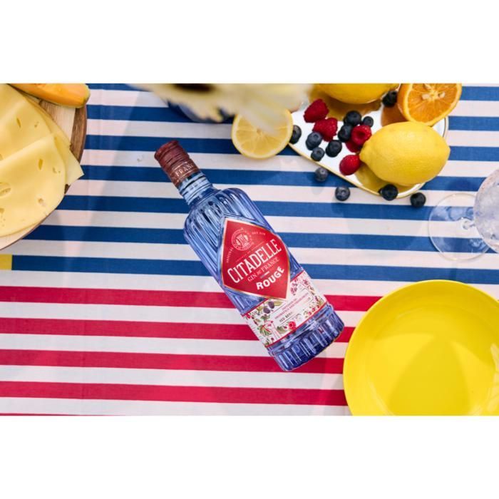 CITADELLE - Gin rosso - 41,7% di alcol - Origine: Francia/Poitou-Charentes - 70 cl