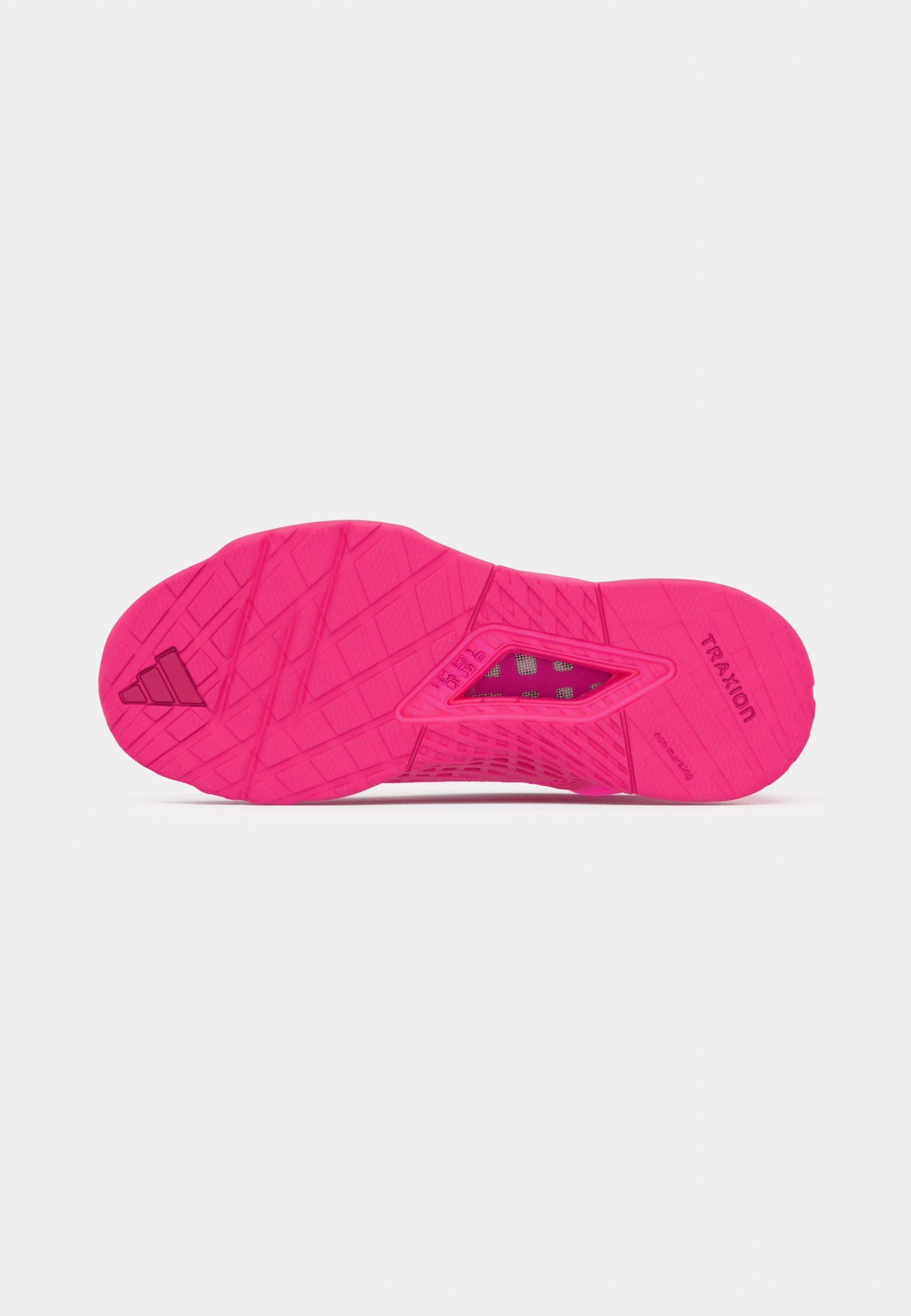 adidas Performance DROPSET 3 UNISEX - Tréninková bota - black/footwear white/lucid lemon