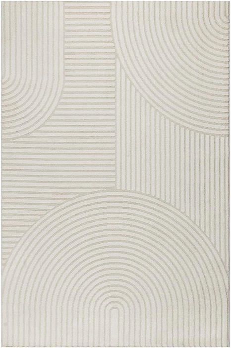 Alfombra moderna - THE CARPET - Everest 2252 - 160x230 cm - Efecto 3D - Diseño escandinavo