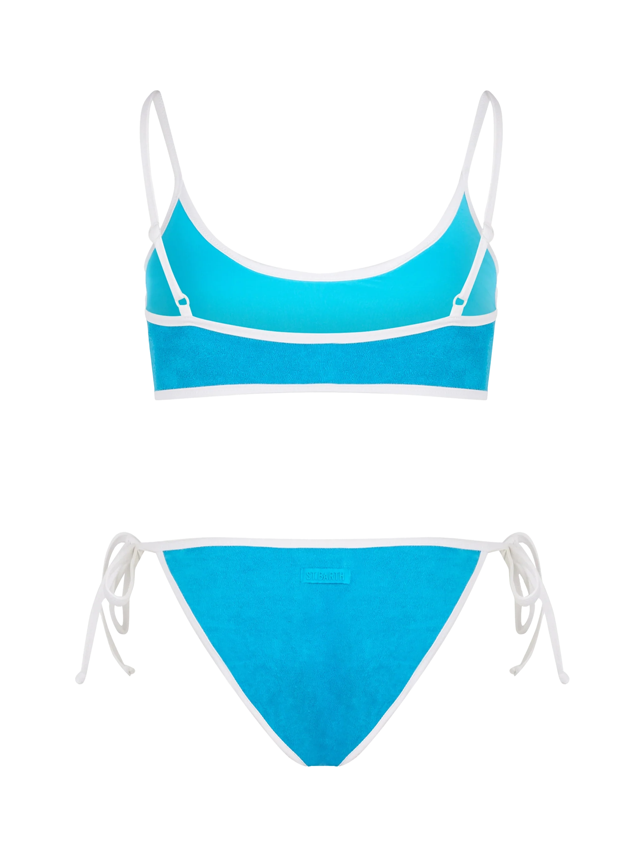 Judy Virgo damesbikini met sponsbeha en afwerking