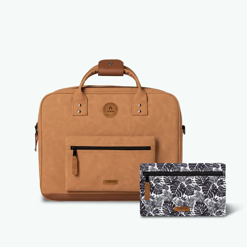 Cabaia Sac ordinateur Moscou camel