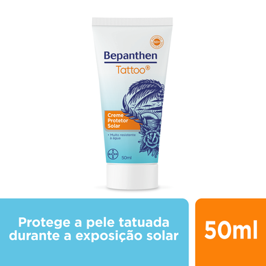 Bepanthene Tattoo -kasvojen aurinkovoide SPF50 50 ml