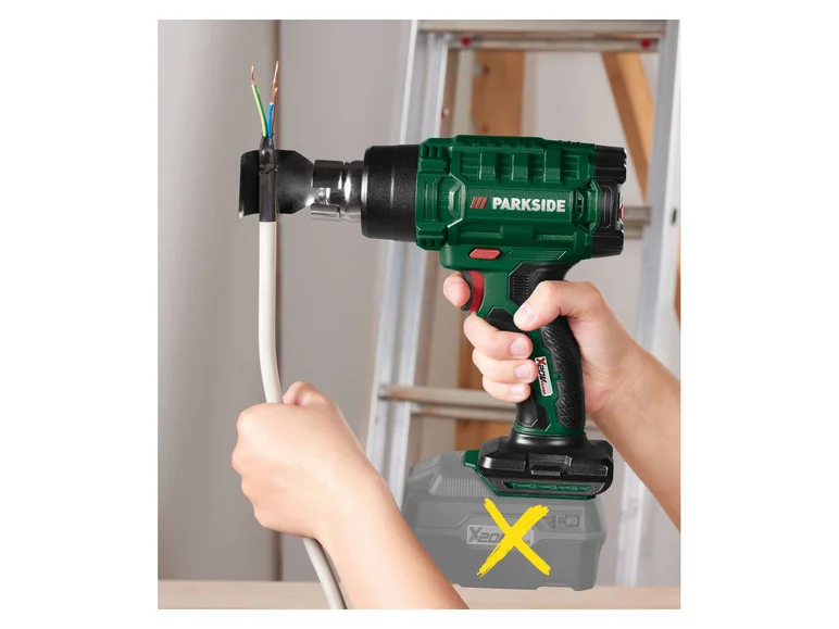 Pistola de ar comprimido PARKSIDE® sem PHLGA 20-Li C2, 20V