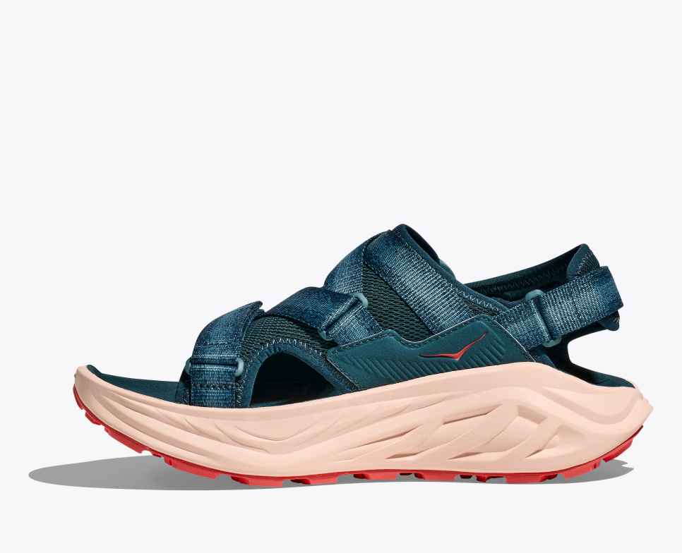 HOKA Infini Hike TC Albastru Amurg / Grapefruit