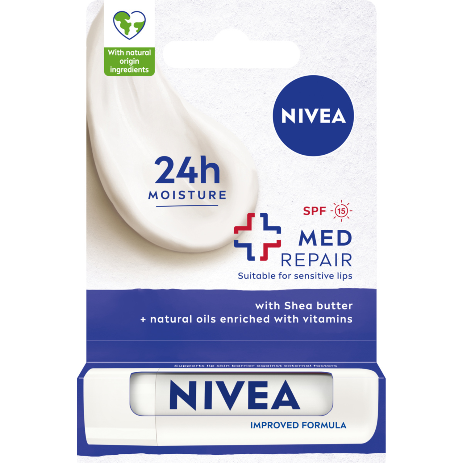 Nivea Lip Balm 4,8g Med Repair
