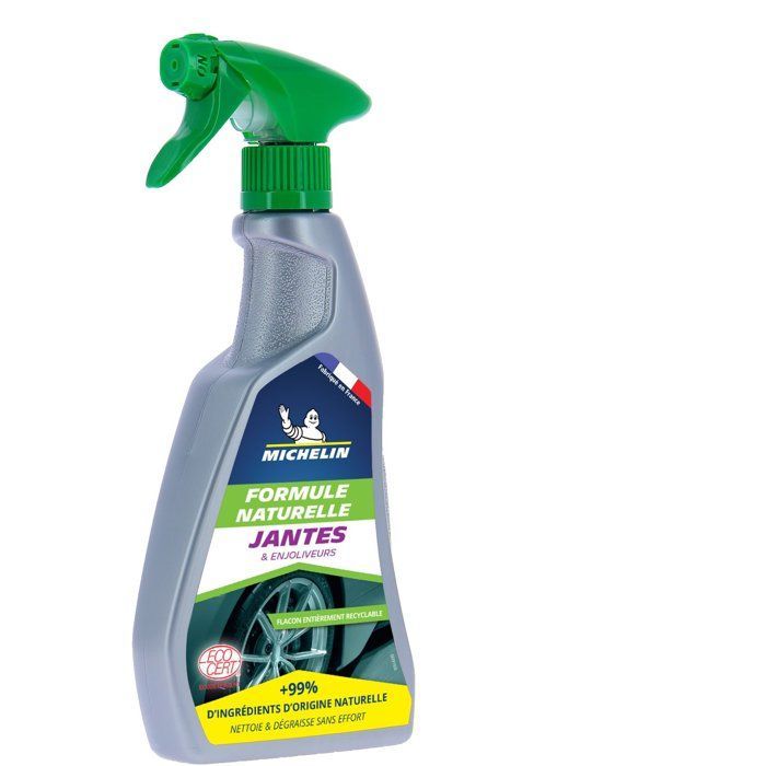 Michelin 500ml Velgenreiniger Spray - Natuurlijke formule, voor alle soorten velgen en wieldoppen
