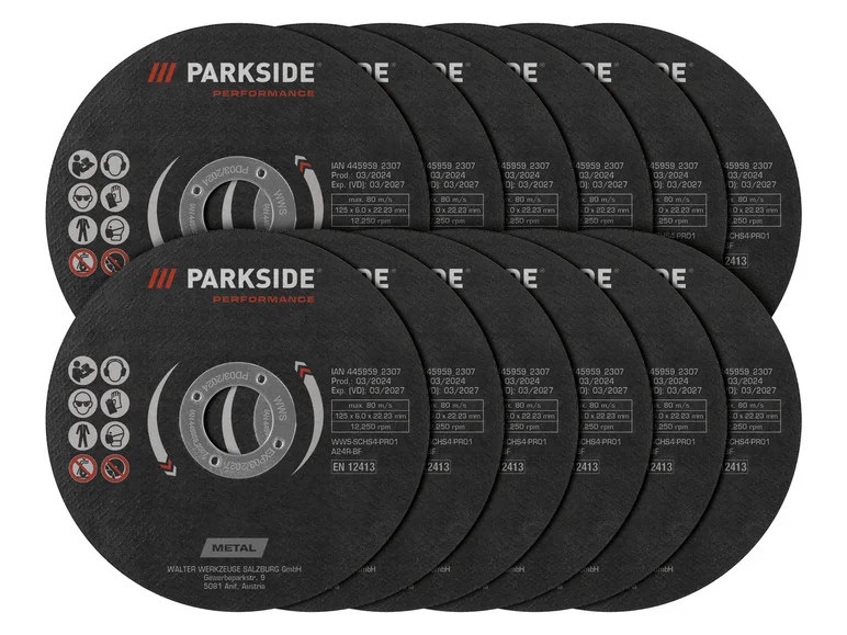 PARKSIDE PERFORMANCE® Disque para meuleuse d'angle