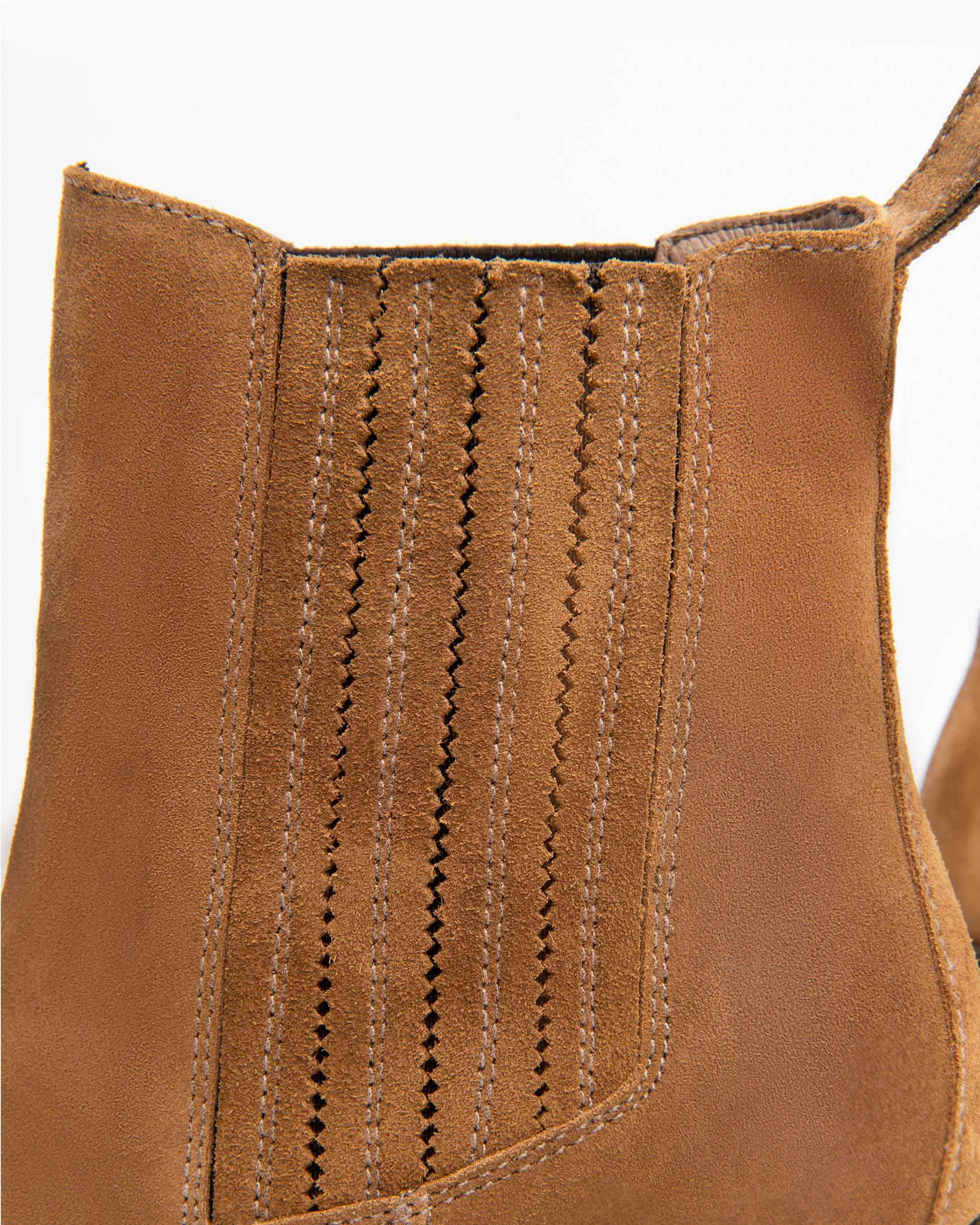  Chelsea-Boots aus Leder für Damen