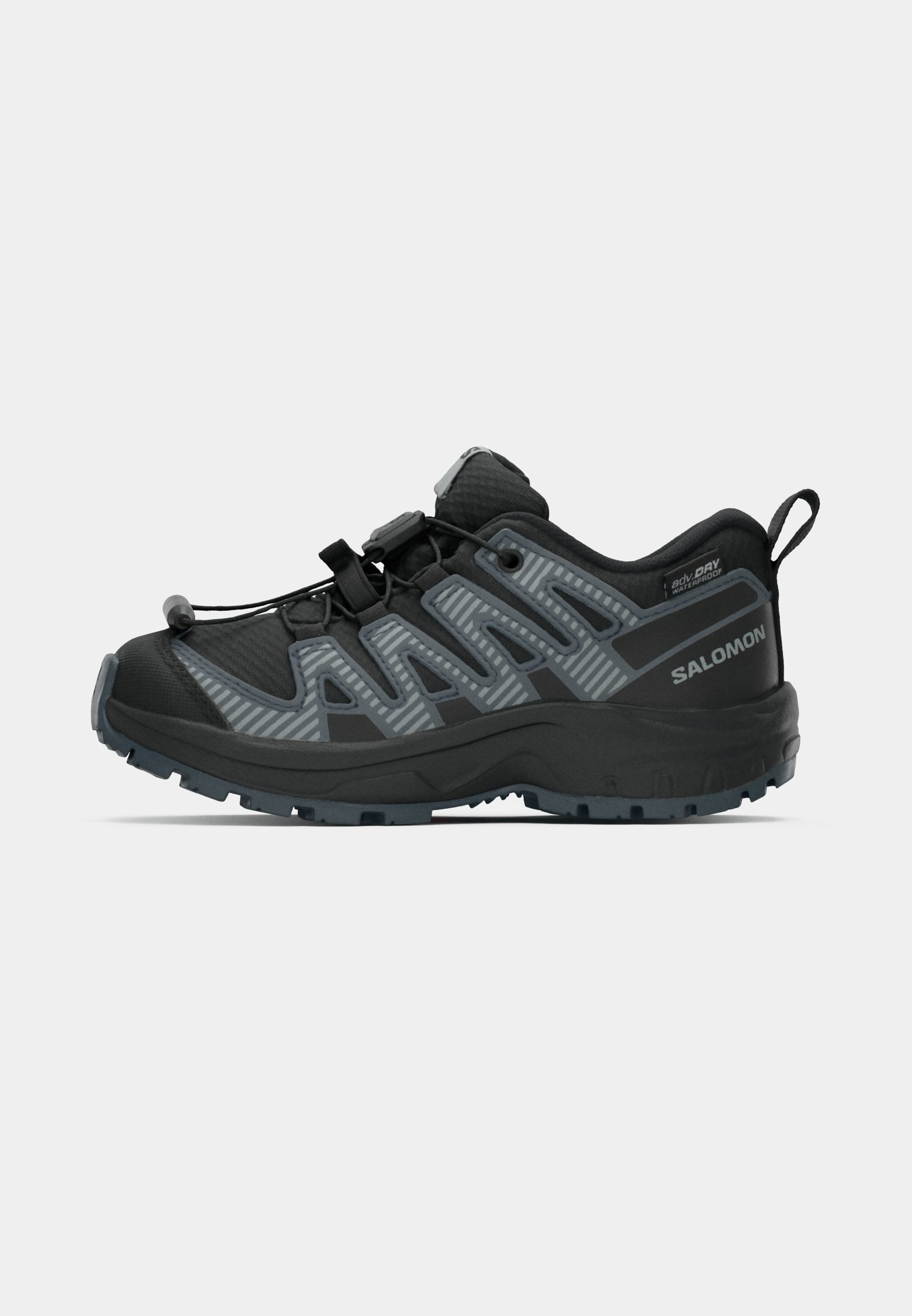 Salomon XA PRO V8 WASSERDICHTE UNISEX - Wanderschuhe - Schwarz/Turbulenz/Quarry