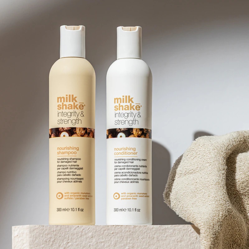 milk_shake® Integrity & Strength hranilni balzam za poškodovane lase