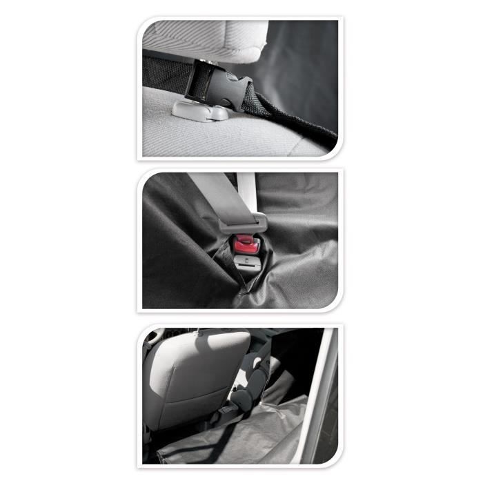 Funda para coche - Negra - 135x145 cm