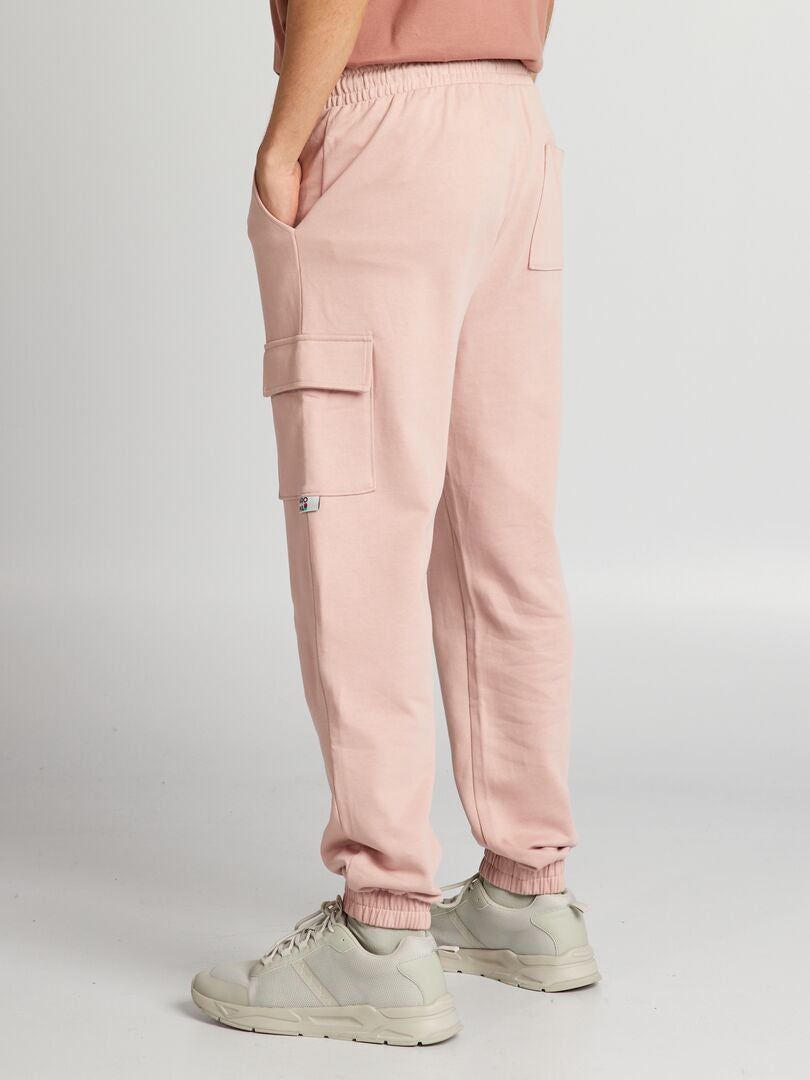 Pantalones deportivos con múltiples bolsillos - MORADO