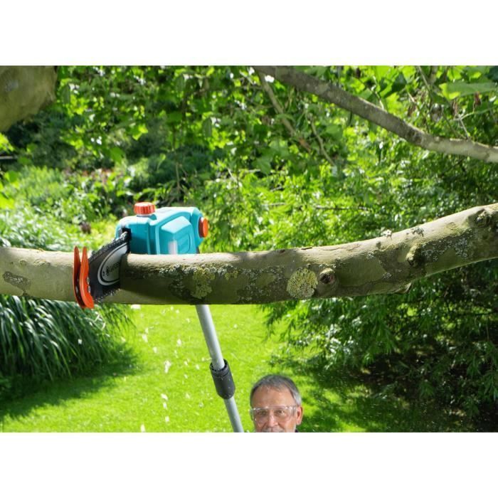 Podadora de pértiga inalámbrica GARDENA - TCS 20/18V P4A - 18V - 42 cm