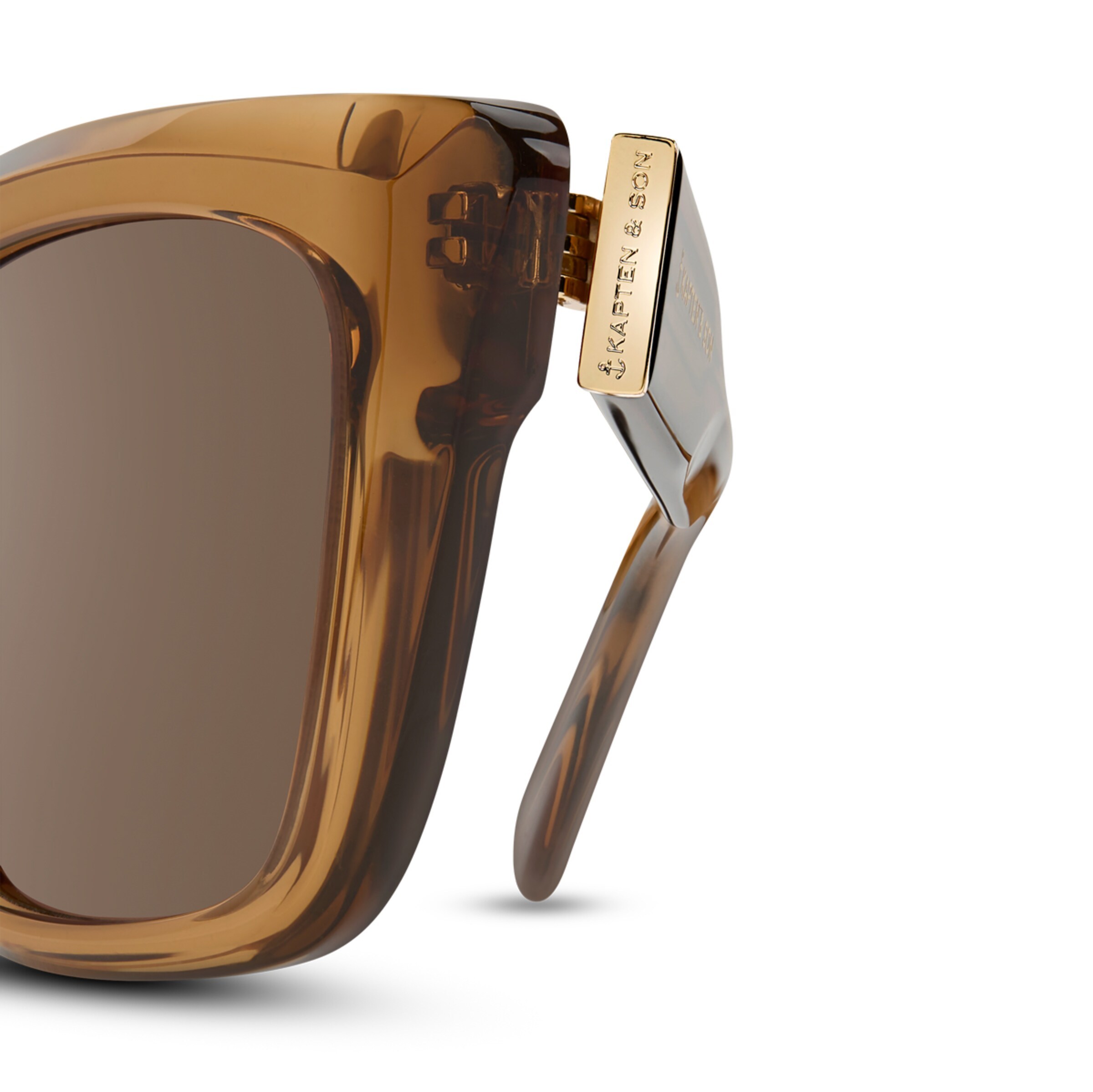 Cassis Caramel Transparent Brun