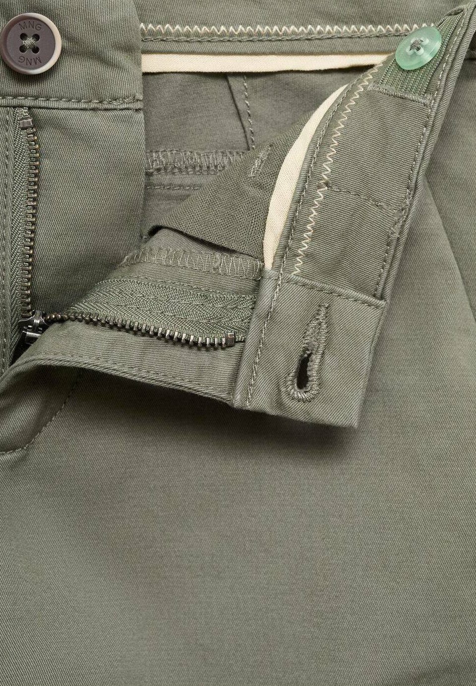 Mango Kids EFFEN - Rechte jeans - kaki