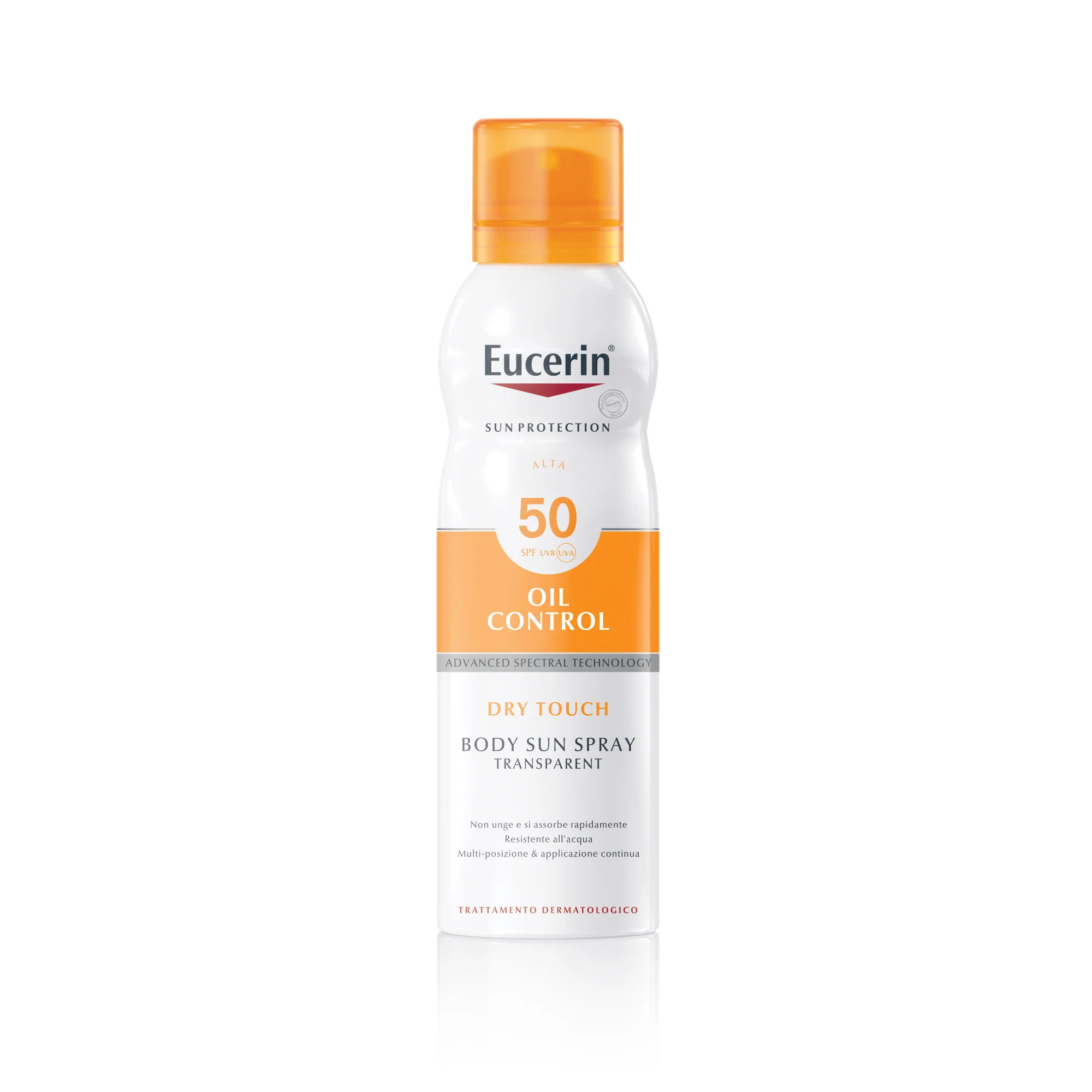 Sun Protection Oil Control Sun Spray Transparent Dry Touch SPF50 - Spray solare corpo alta prot.