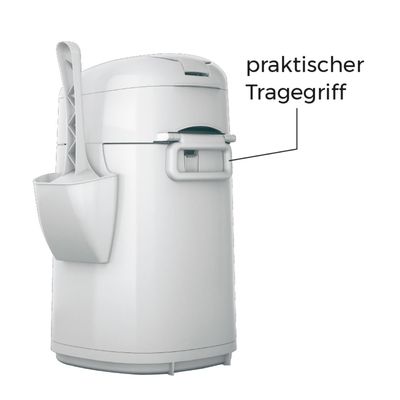 LitterLocker® Cestino per lettiera per gatti alla moda