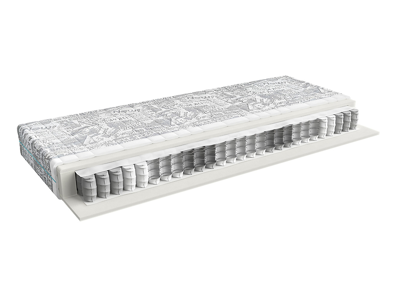 Materac sprężynowy kieszeniowy  Posito II 90x200 H2