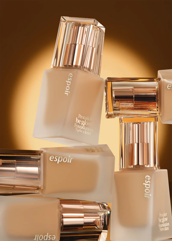 Base hidratante espoir Pro Tailor Be Glow com efeito iluminador