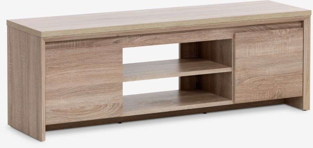 HASLUND HASLUND TV klupa, 2 vrata, svijetli hrast