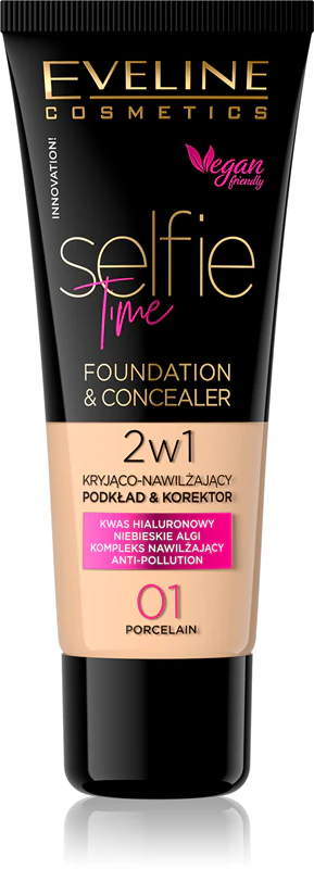 Eveline Cosmetics Selfie Time 2-in-1 Foundation en Concealer