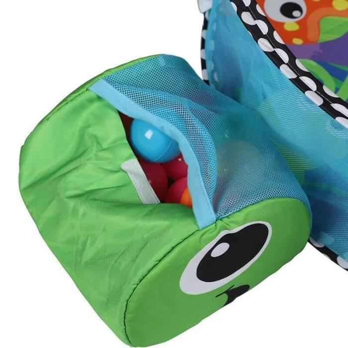 Alfombra de actividades para bebés, tanto para niñas como para niños, alfombra de juegos educativa desde el nacimiento, piscina de bolas.