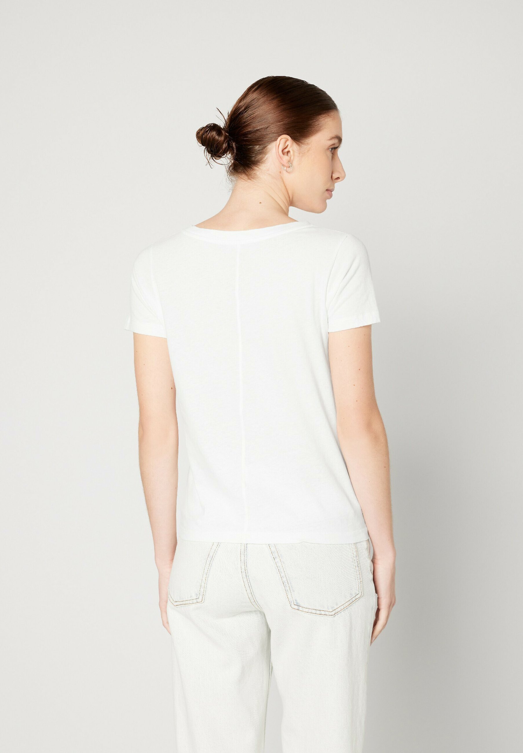 American Vintage GAMIPY - Basic T-shirt - wit