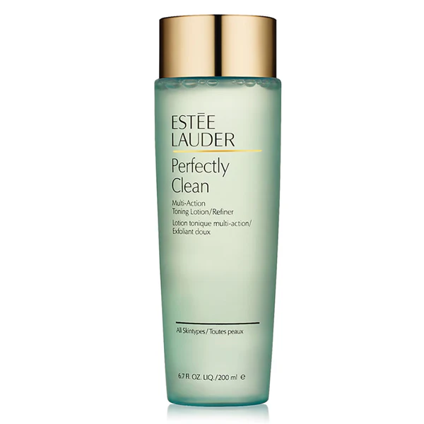 Detergenti e Struccanti Perfectly Clean Toning Lotion & Refiner - Tonico viso, Esfoliante Illuminante viso