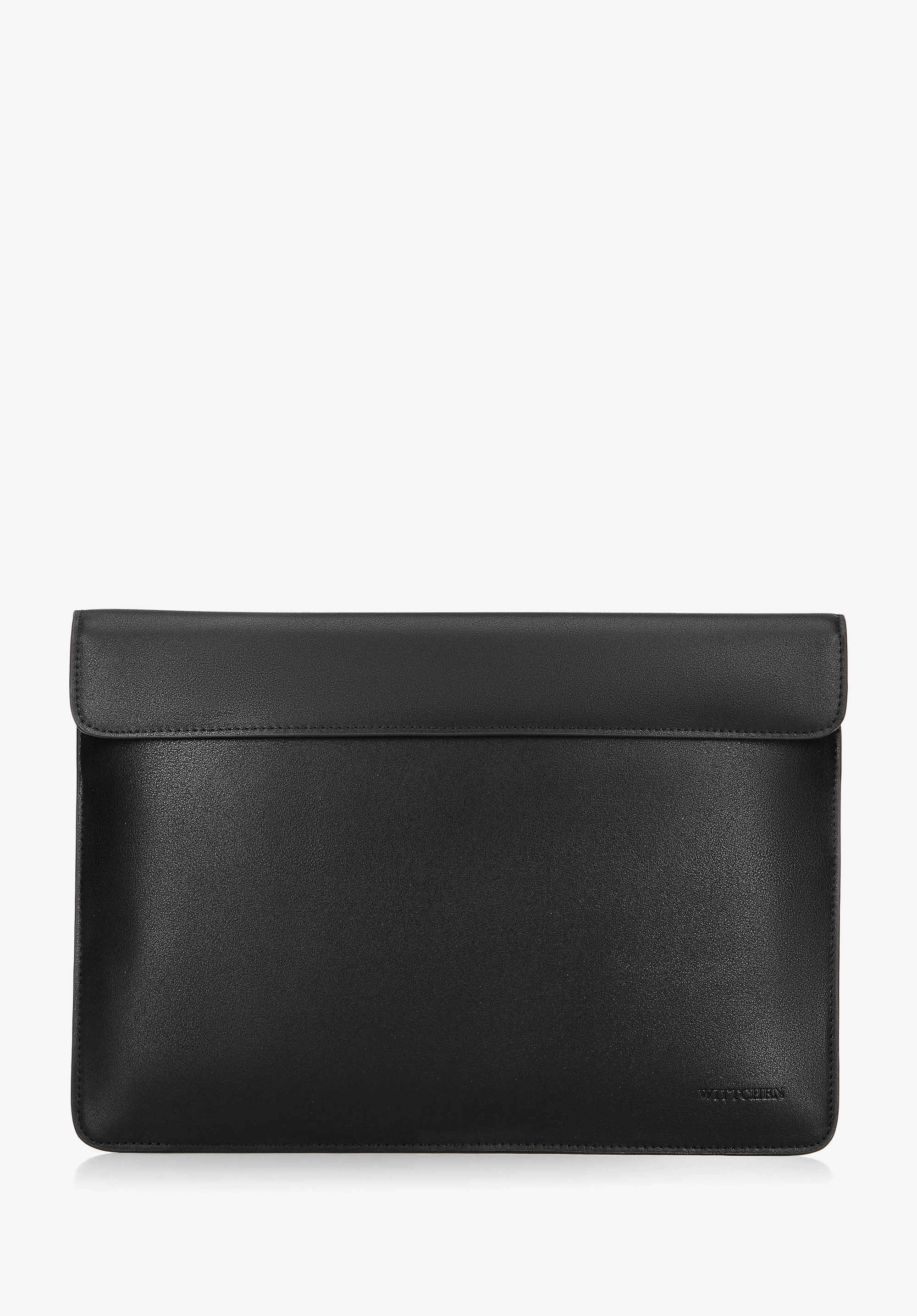 Etui na laptopa 13” z imitacji skóry czarne