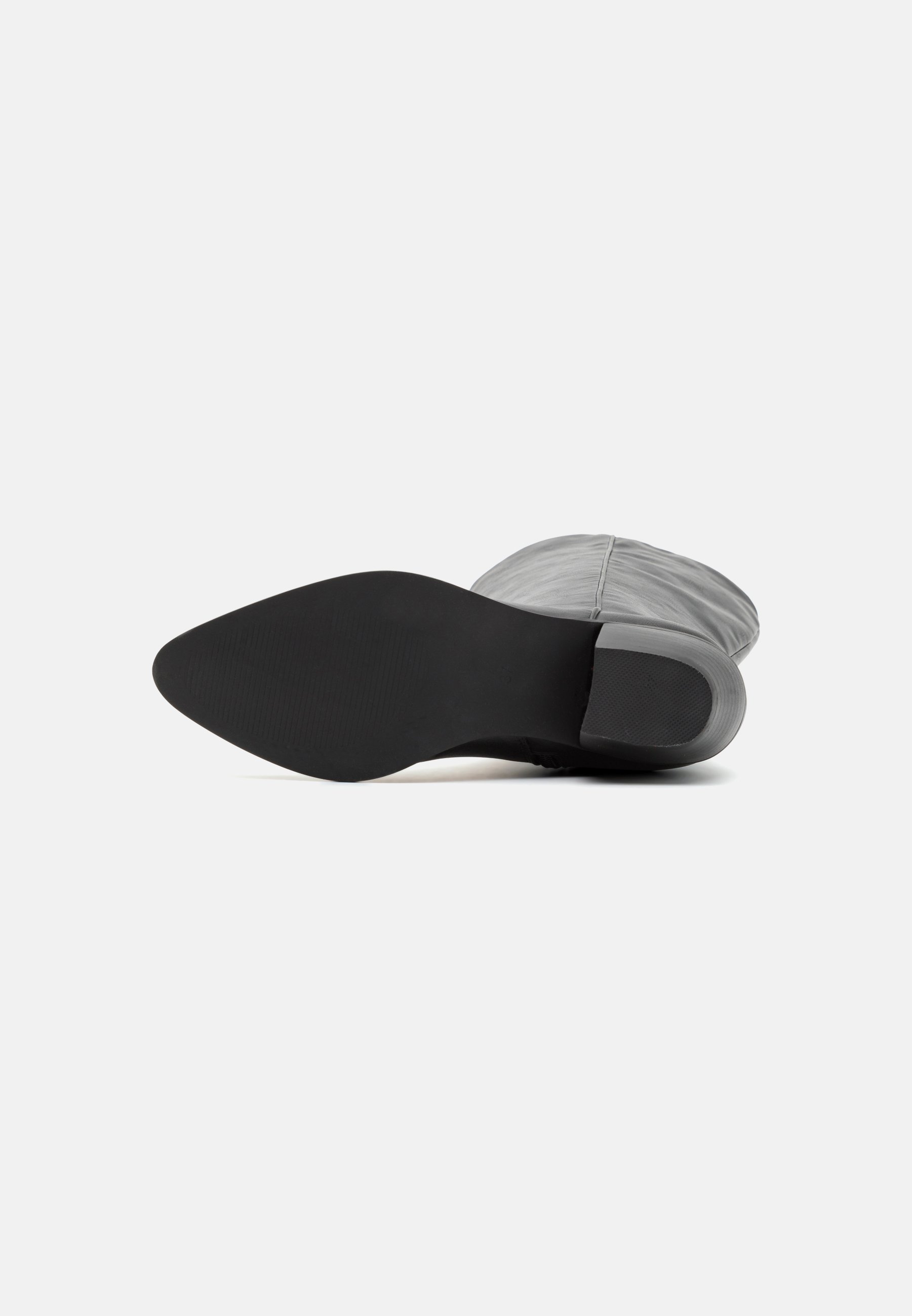 Anna Field Wide Fit cowboy-/motorlaarzen - zwart