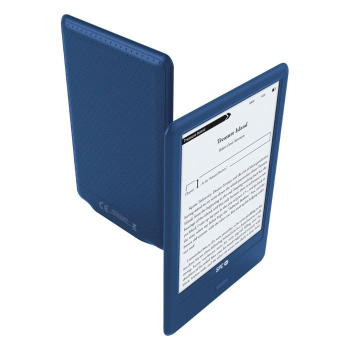 E-book - SPC - Dickens Light 2 Pro - 6 polegadas - 8 GB - USB-C - Azul