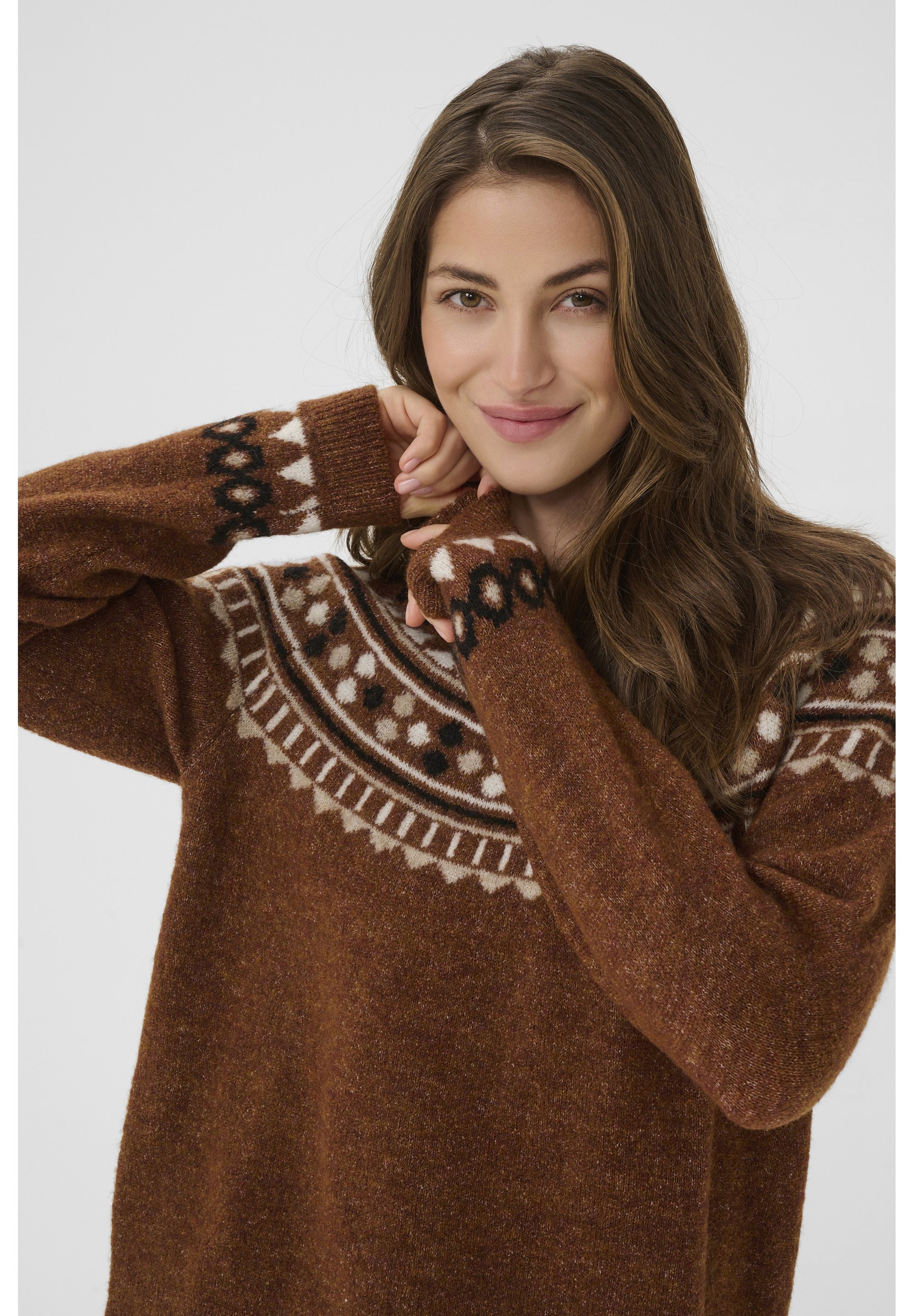 CREMA CHERRIE - Jumper - cavallo melange sauro