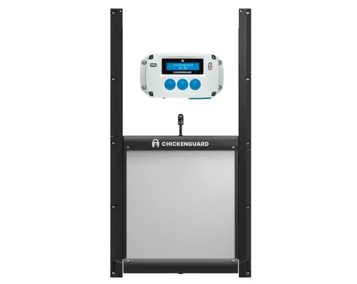 Puerta automática para gallinero