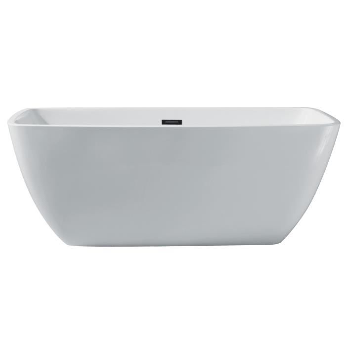 Bañera exenta - OCEANIC - Stellã - Acrílico - Desagüe automático - Blanco