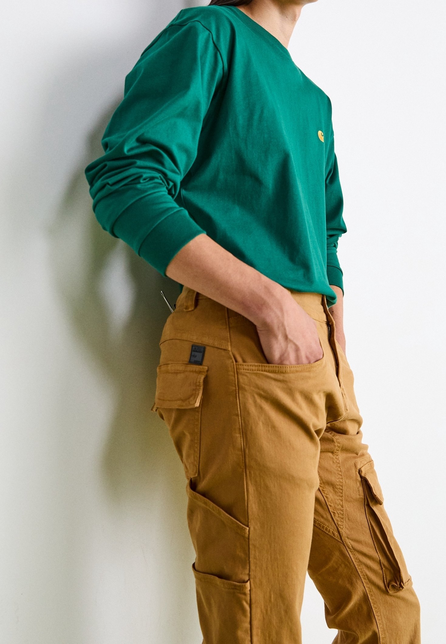 Alpha Industries Cargo nadrág - khaki
