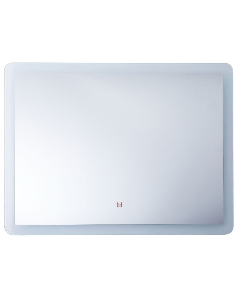 Lustro ścienne łazienkowe rama LED 60x80