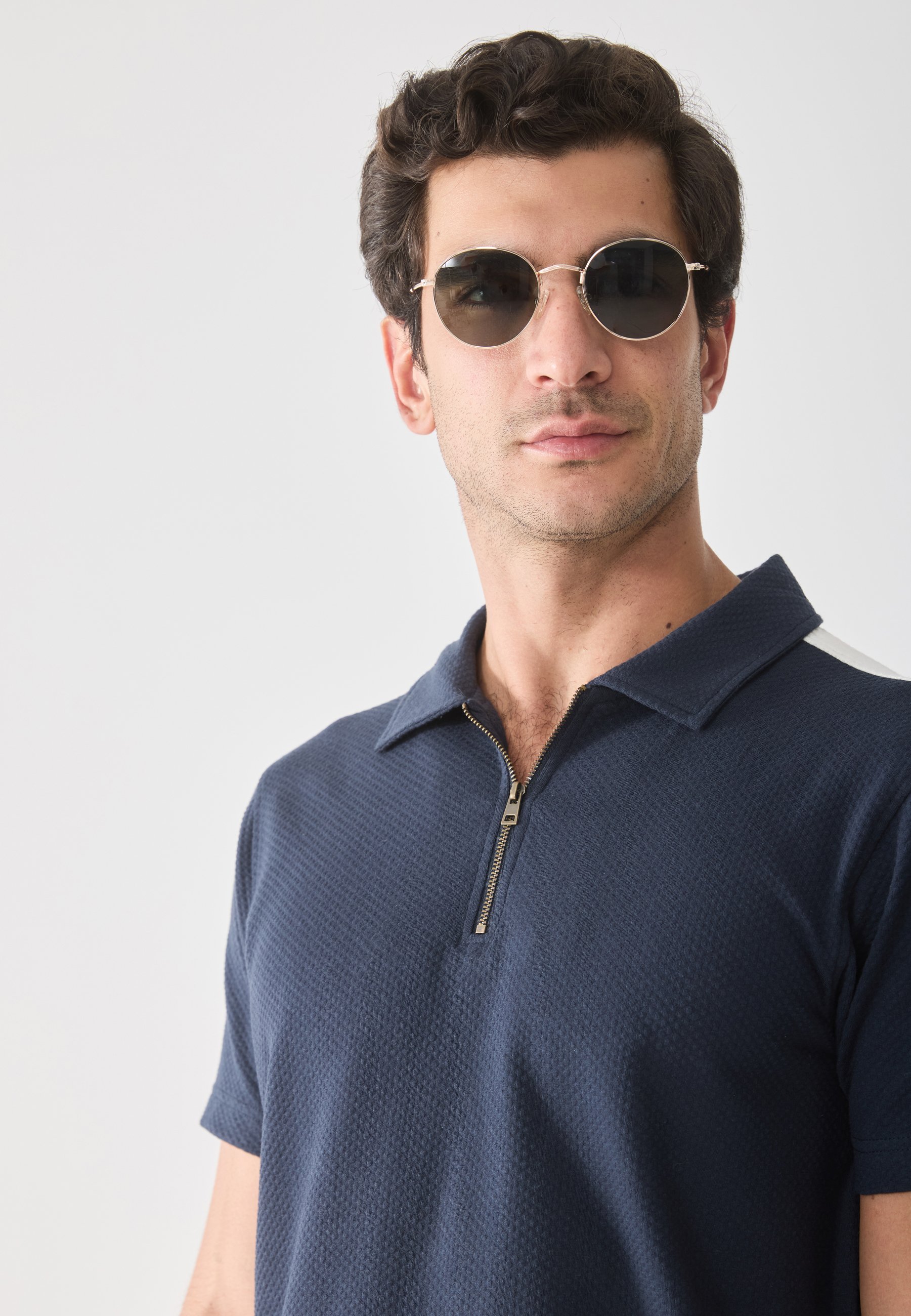 Polo Pier One - bleu foncé