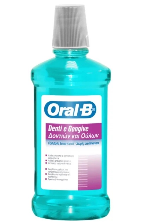 Oral-B mondspoeling tegen tandplak en tandbederf 500 ml