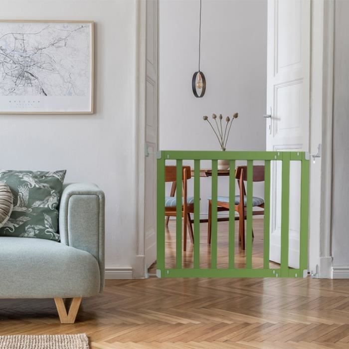 INGENUITY Child safety gate, 76 to 91 cm, customizable to paint or stain, easy to install