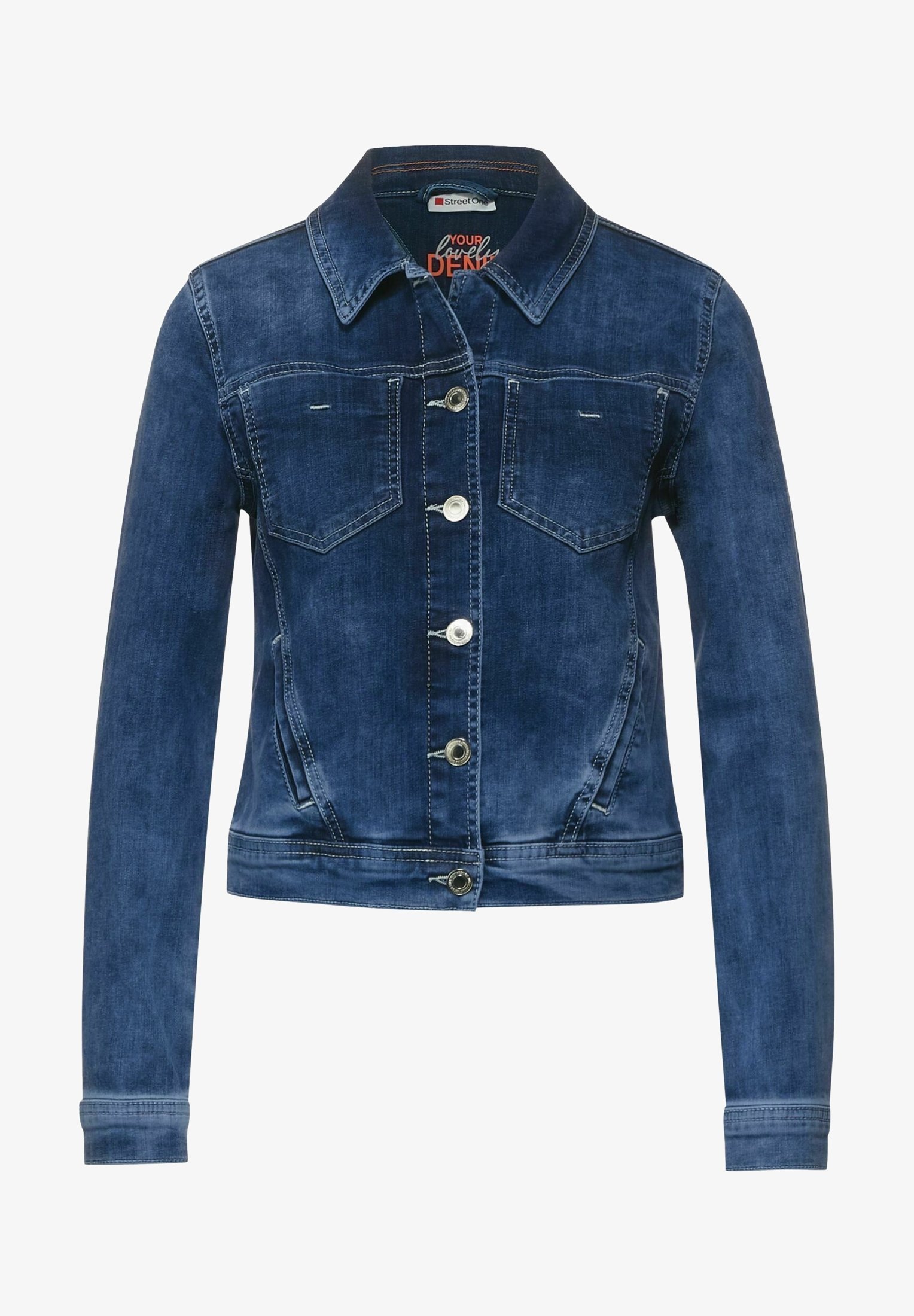 Veste en jean Street One - denim bleu