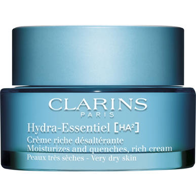 Clarins Hydra Essentiel HA Crème Riche Désaltérante Rich Moisturizing Redensifying Cream kuivalle iholle 50 ml 50 ml