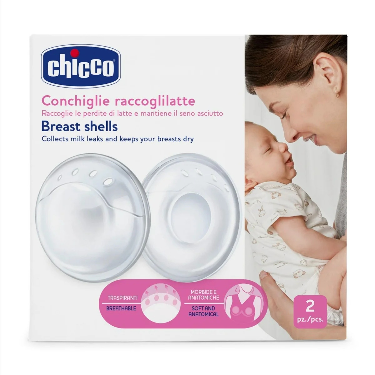 CHICCO Chicco Brustpumpengehäuse 2 Stück