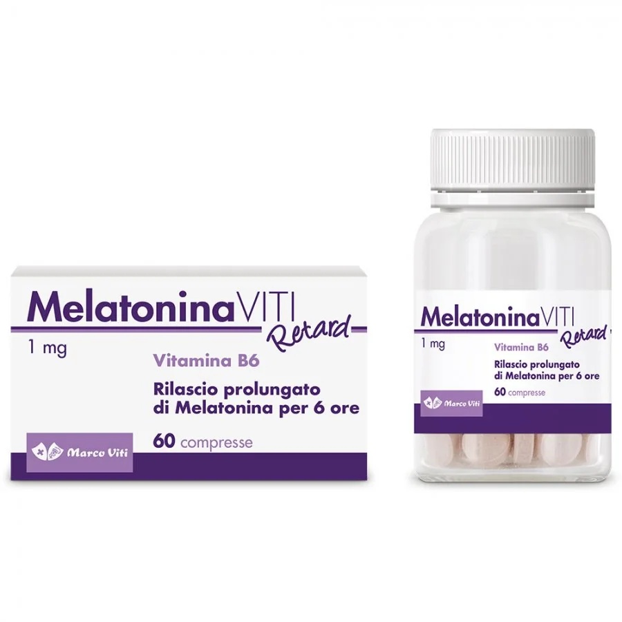 MARCO VITI Melatonin Viti Retard 60 Tabletten Nahrungsergänzungsmittel mit Melatonin